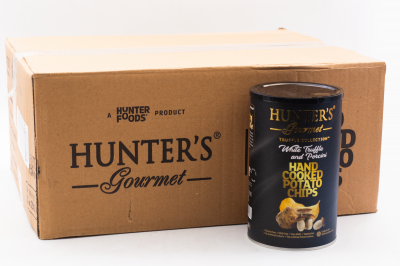 Чипсы Hunter`s Gourmet White Truffle and Porcini (Белый трюфель и белые грибы) 150г
