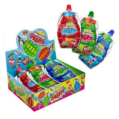 Жидкая конфета Кислошок Граната (Китай) 20г