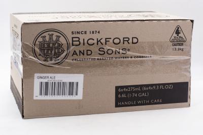 Напиток б/а газ. Bickfords and Sons Имбирный Эль 275 мл