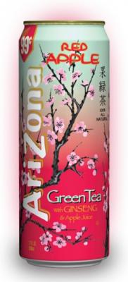 Напиток Arizona Red Apple Green Tea 0,68л