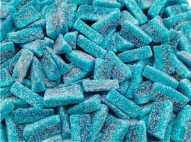 Мармелад жевательный Damel Дольки синие супер кислые 1000 гр
