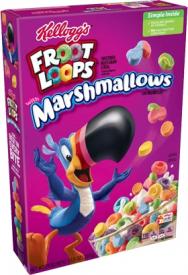 Готовый завтрак Kelloygs Froot Loops Marshmallow 297 грамм