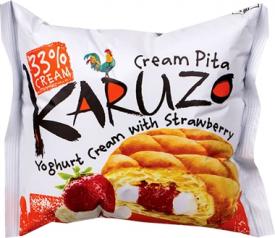 Пирожное Karuzo Yoghurt&Strawberry 62 грамма