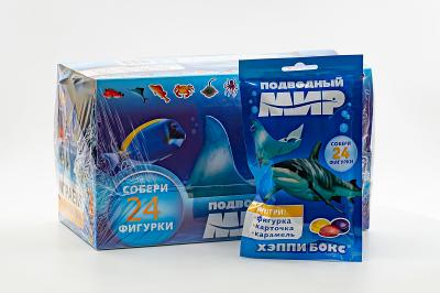 Карамель с игрушкой Happy Box Подводный мир 18 гр