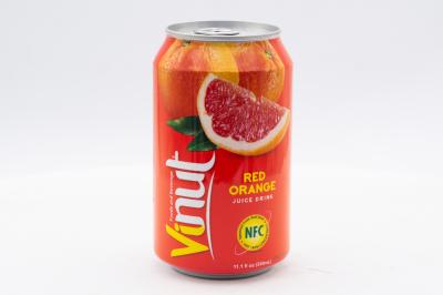 Напиток сокосодержащий Vinut с соком красного апельсина 330мл
