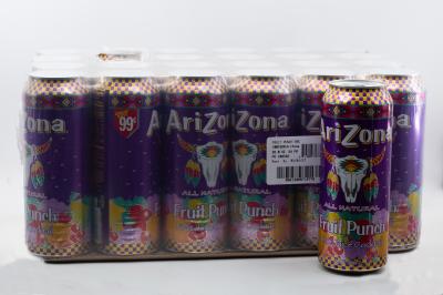 Холодный чай Arizona Fruit punch (Аризона Фруктовый Пунш) 650 мл