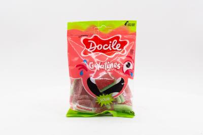 Жевательный мармелад Docile Watermelon Slices (Кислые ломтики со вкусом арбуза) 80г