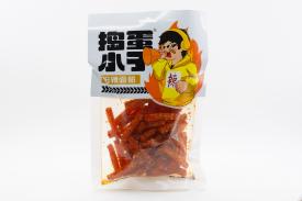 Соевое мясо Daodanxiaozi Острые палочки Глютен (желтые) 102г