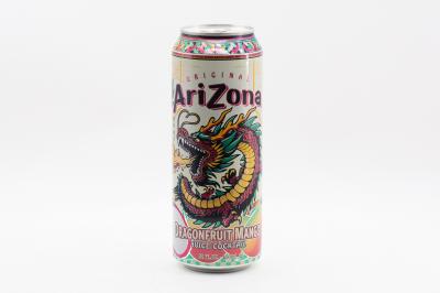 Холодный чай Arizona Dragonfruit Mango Juice Cocktail (Аризона Коктейль с соком манго из драгонфрута) 650мл