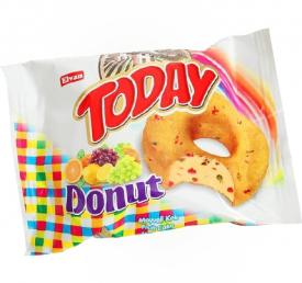 Кекс Today Donut с фруктовым вкусом 45 гр