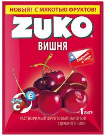 Растворимый напиток ZUKO Вишня 20 гр