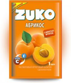 Растворимый напиток ZUKO Абрикос 25 грамм